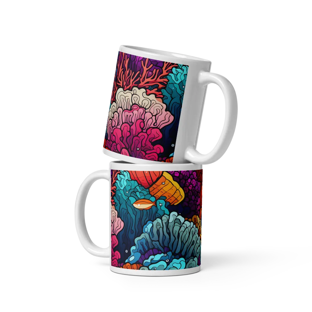 Vibrant Underwater Symphony | Mugs | Multiple Sizes & Colors