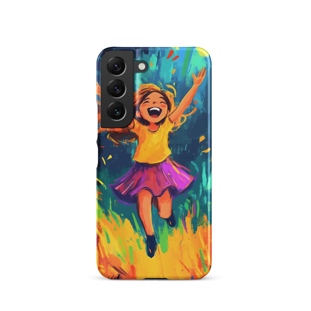 Joyful Escape into Nature | Phone Case |  S22 | Snap Case | Matte
