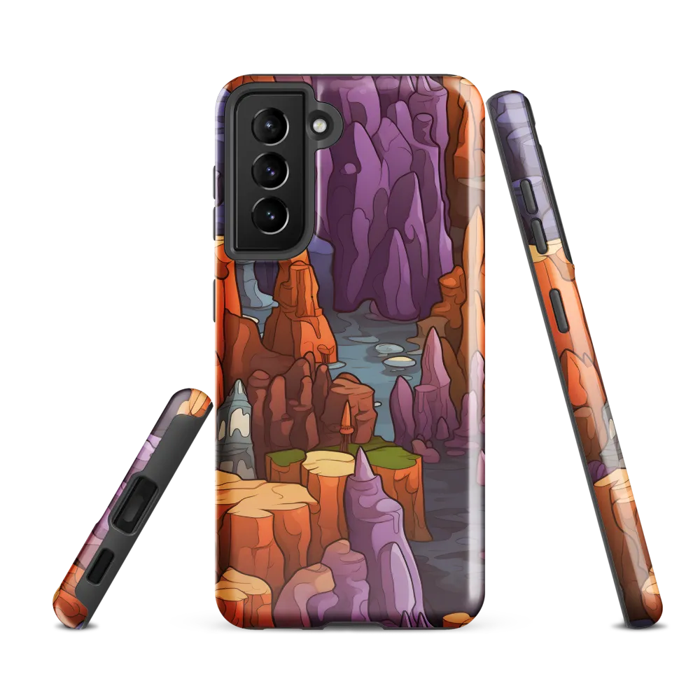 Vibrant Rockscape: A Digital Odyssey