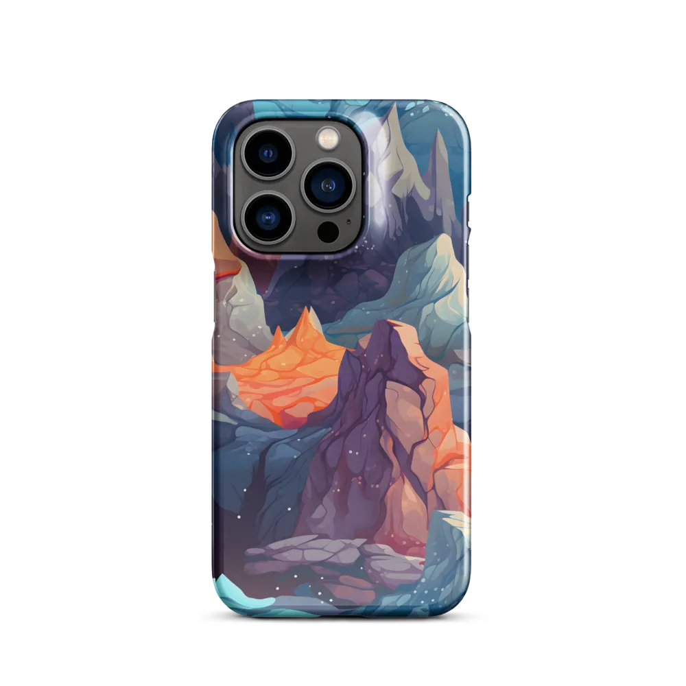 Mystical Peaks of Imagination | Phone Case |  14 Pro | Snap Case | Glossy
