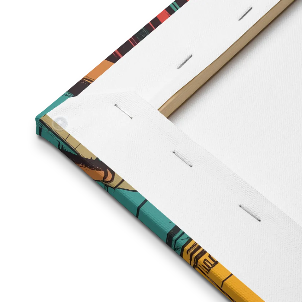 Urban Symphony | Thin Canvas | 16″×16″