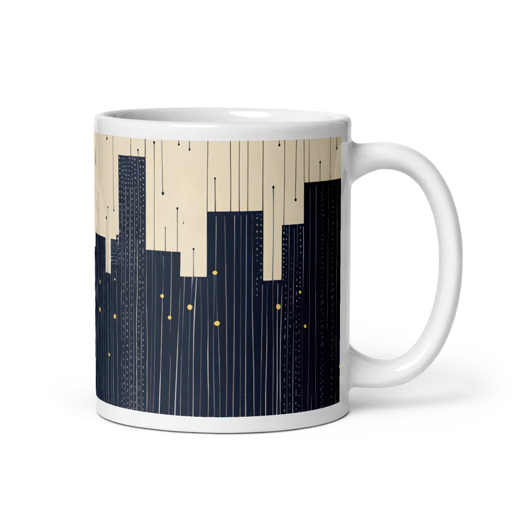 Whispers of the Urban Sky | Mug with White inside | 11 oz