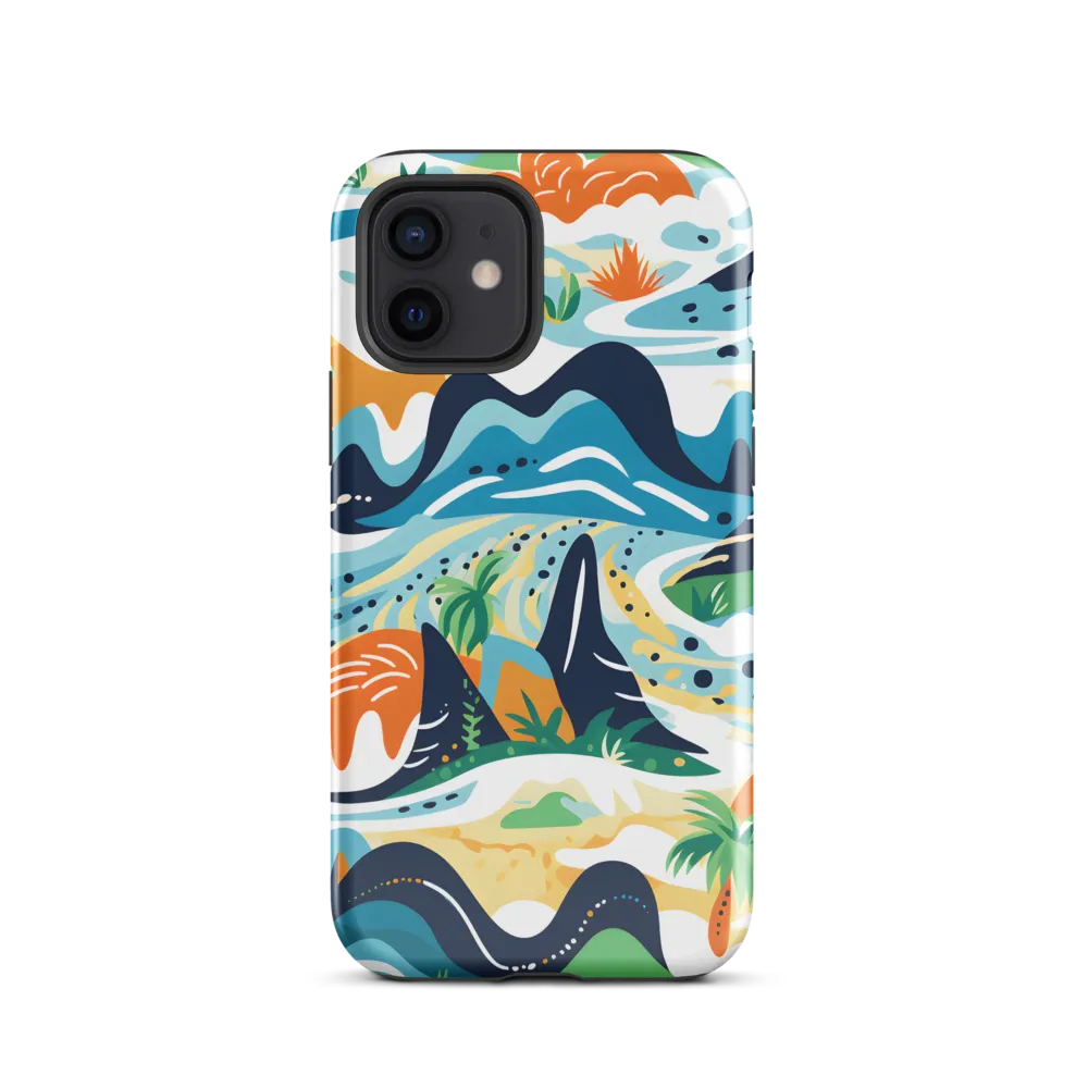 Abstract Tropical Landscape