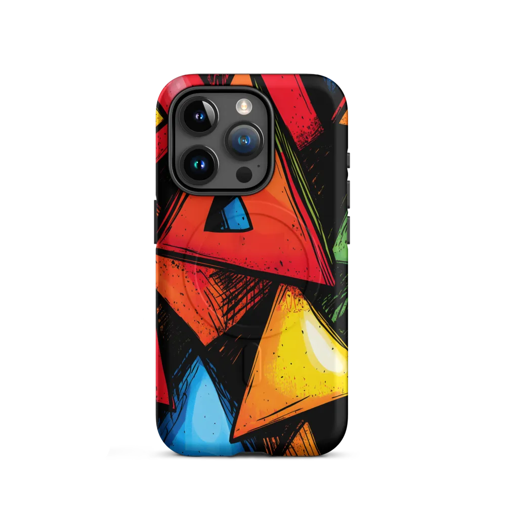 Vibrant Triangles in Abstract Harmony