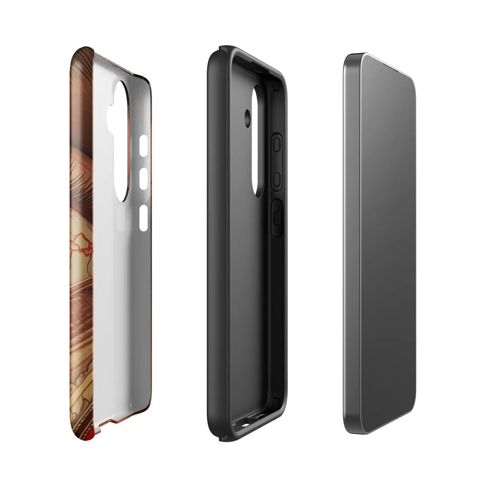 The Gaze of Anatomy | Phone Case |  S24 | Tough Case | Glossy