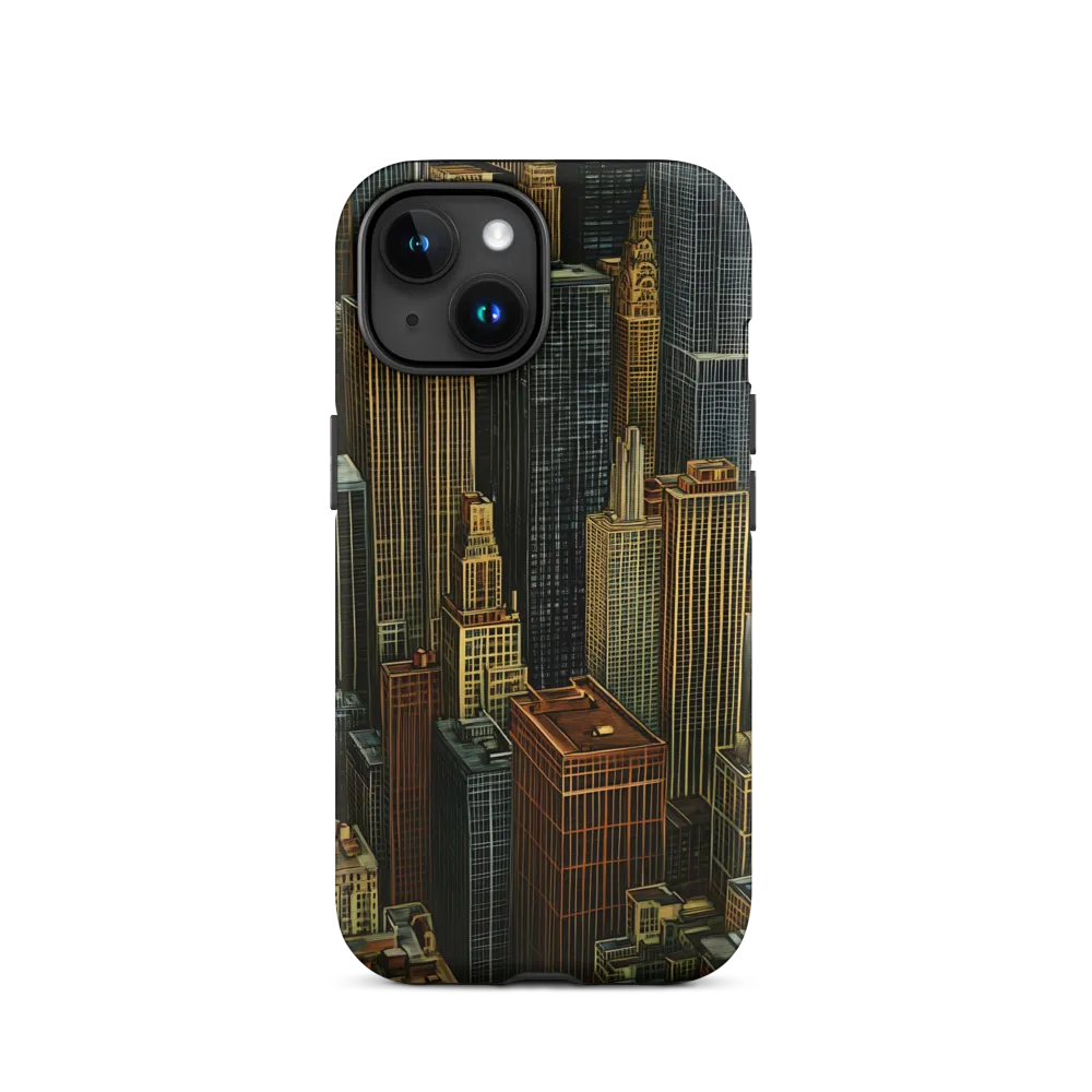 Urban Elegance: A Golden Cityscape