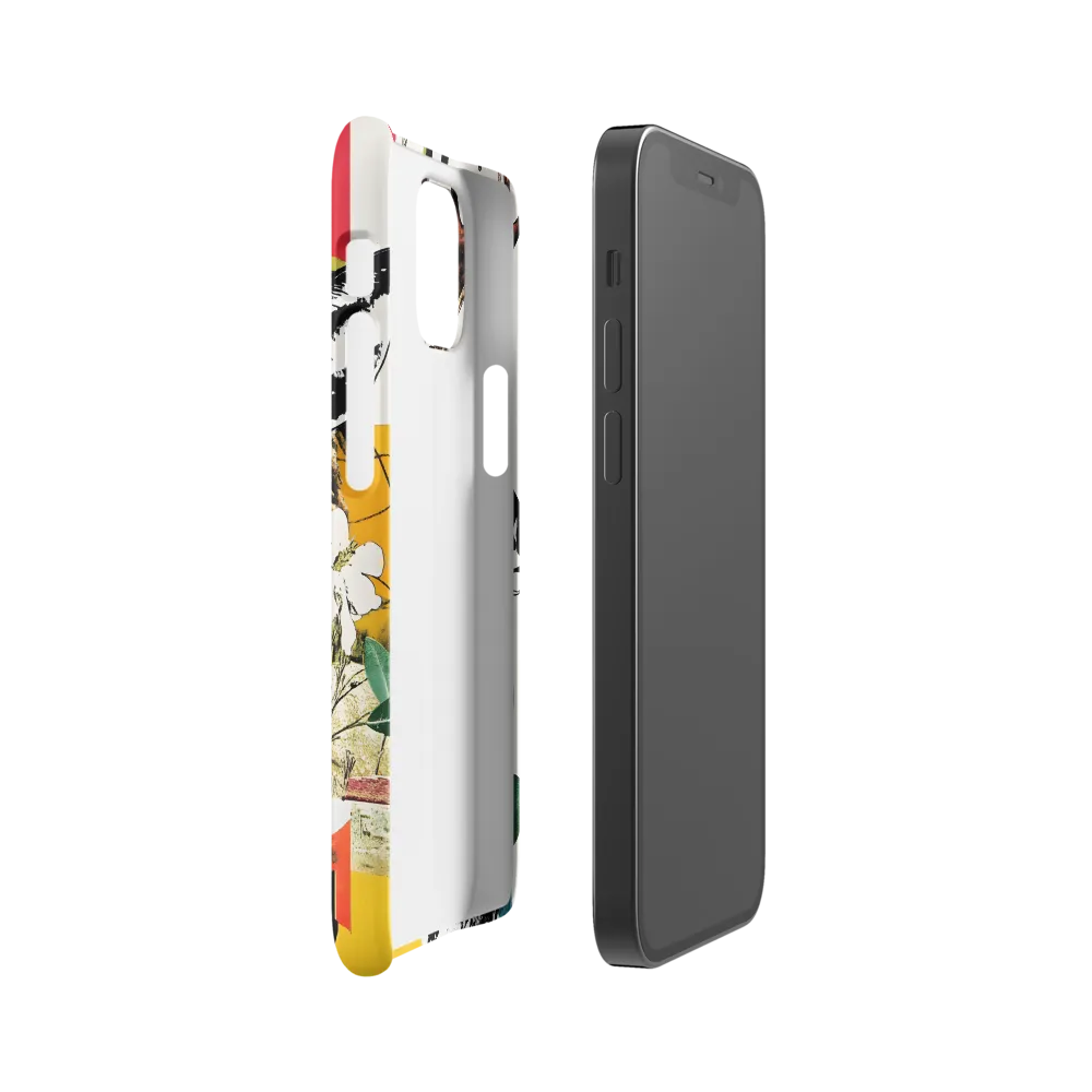 Vibrant Harmony: The Deer in Nature | Phone Case |  12 Mini | Snap Case | Matte