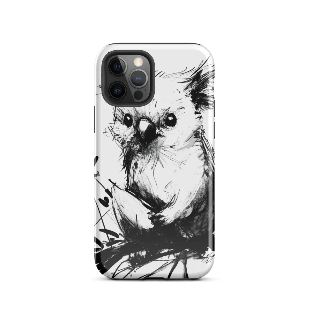 Whimsical Koala in Ink