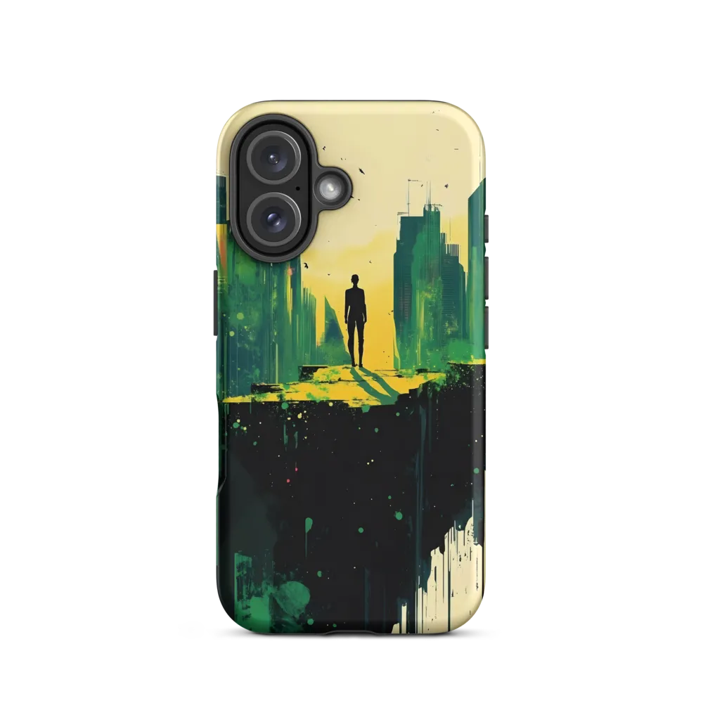 Ethereal Solitude in an Urban Landscape | Phone Case