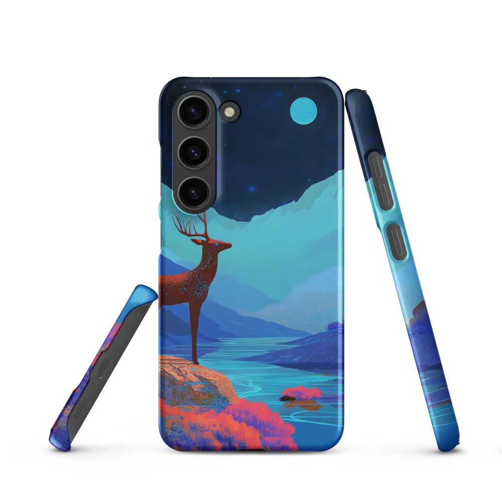 Cosmic Serenity: The Starlit Stag