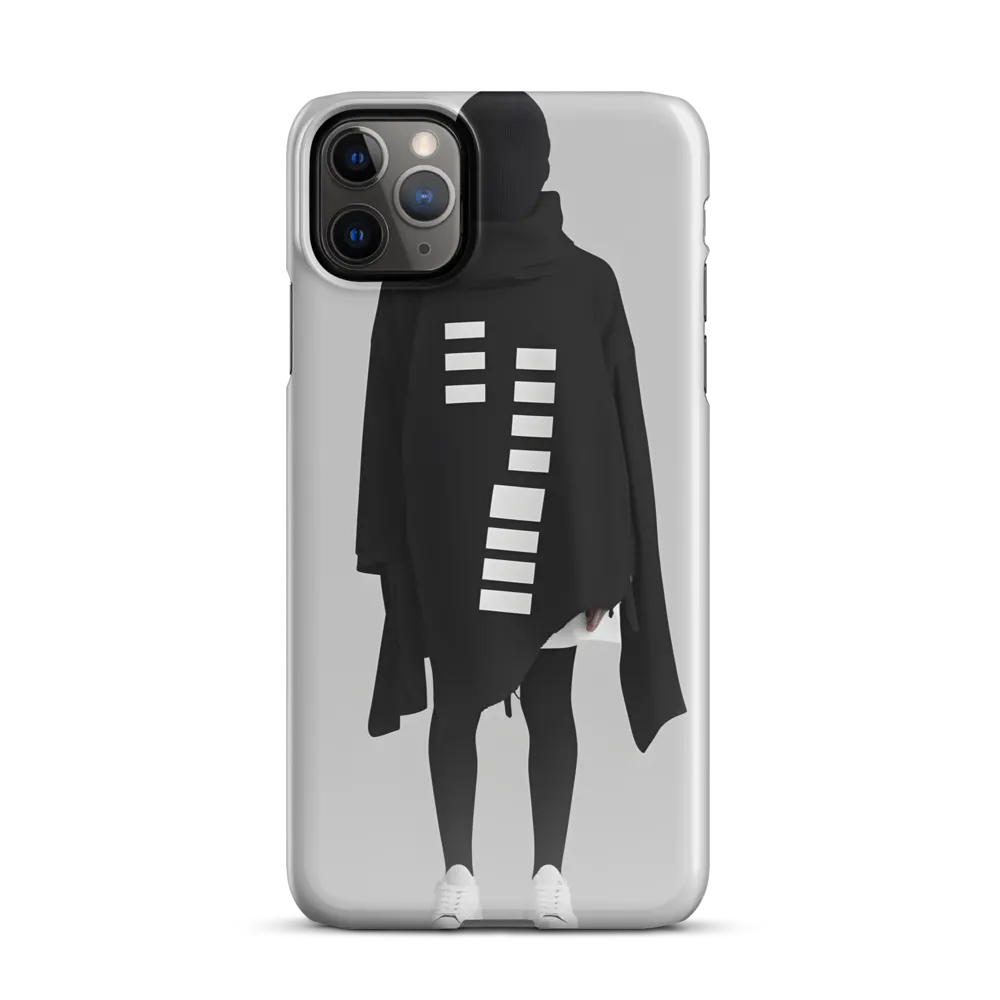 Enigmatic Layers: A Study in Minimalist Fashion | Phone Case |  11 Pro Max | Snap Case | Glossy