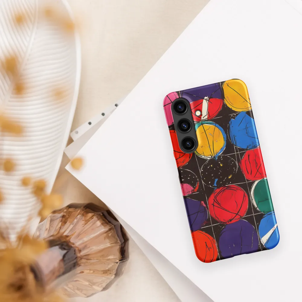 Colorful Circles in Abstract Harmony