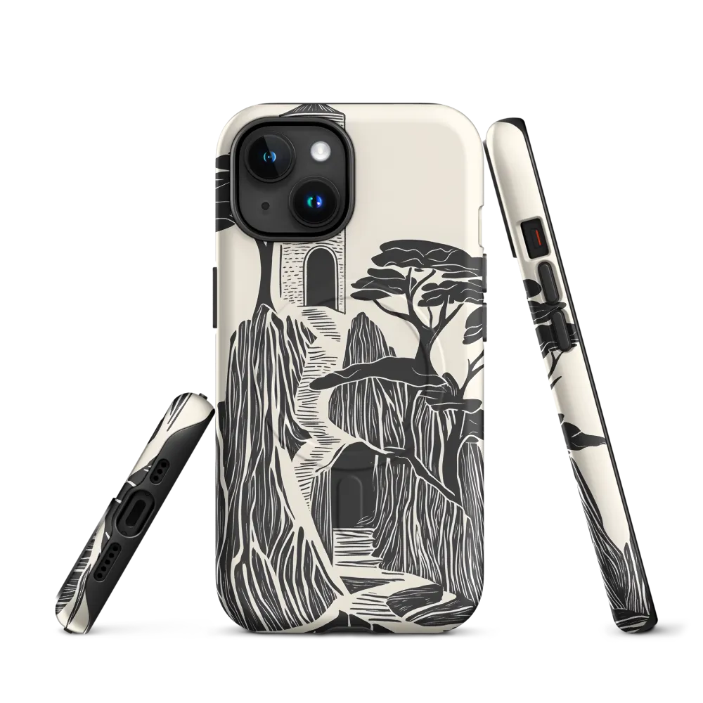 Echoes of a Mystical Tower | Phone Case |  15 | MagSafe® Tough Case | Matte