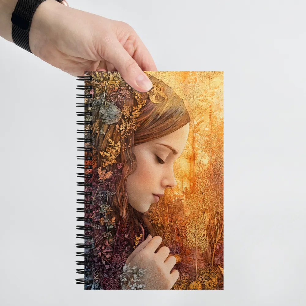 Harmony of Nature and Soul | Spiral Notebook