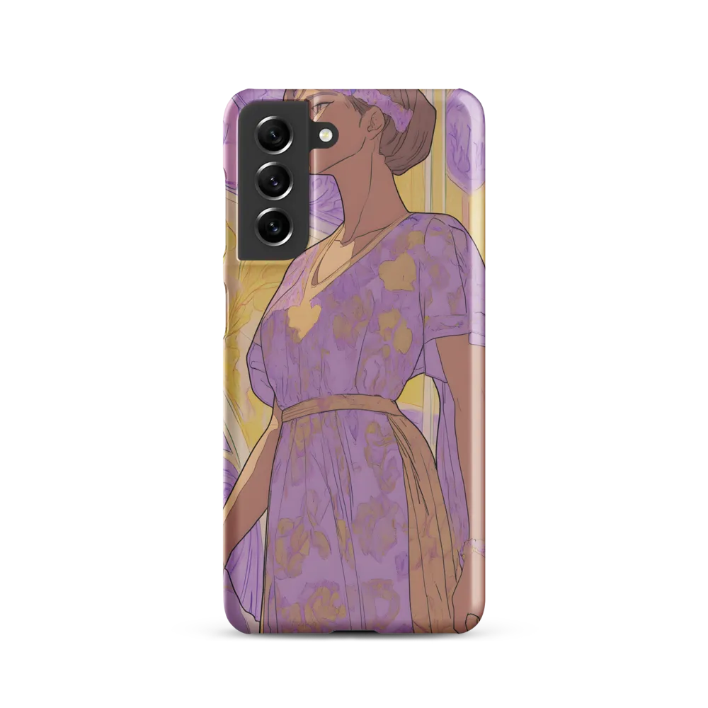 Elegance in Floral Harmony | Phone Case |  S21 | Snap Case | Matte