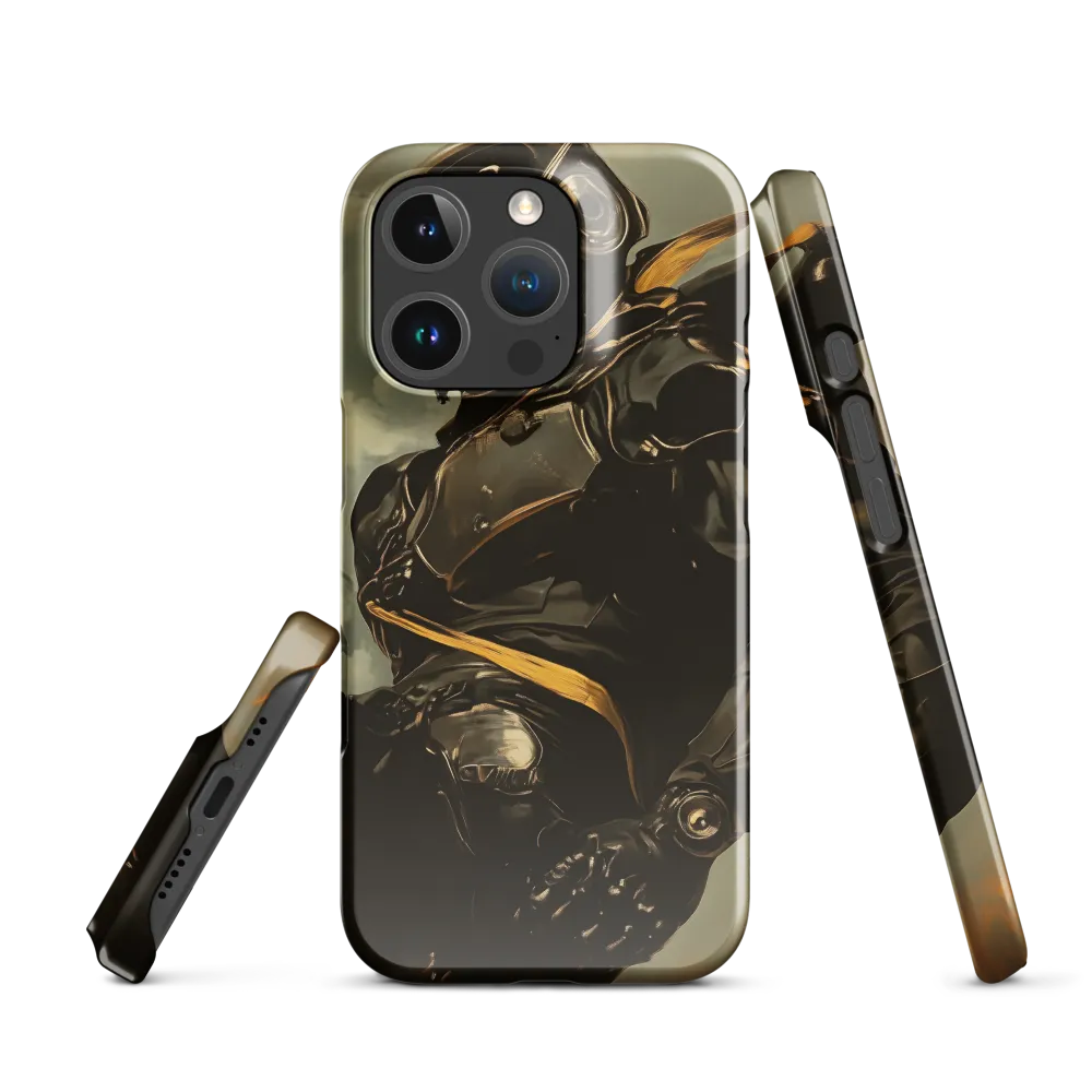 Ethereal Explorer: The Enigmatic Astronaut | Phone Case |  16 Pro | Snap Case | Glossy