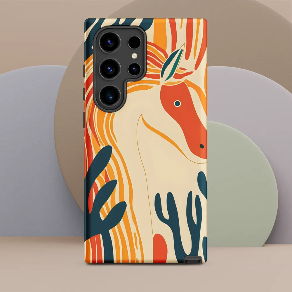 Whimsical Unicorn in a Lush Landscape