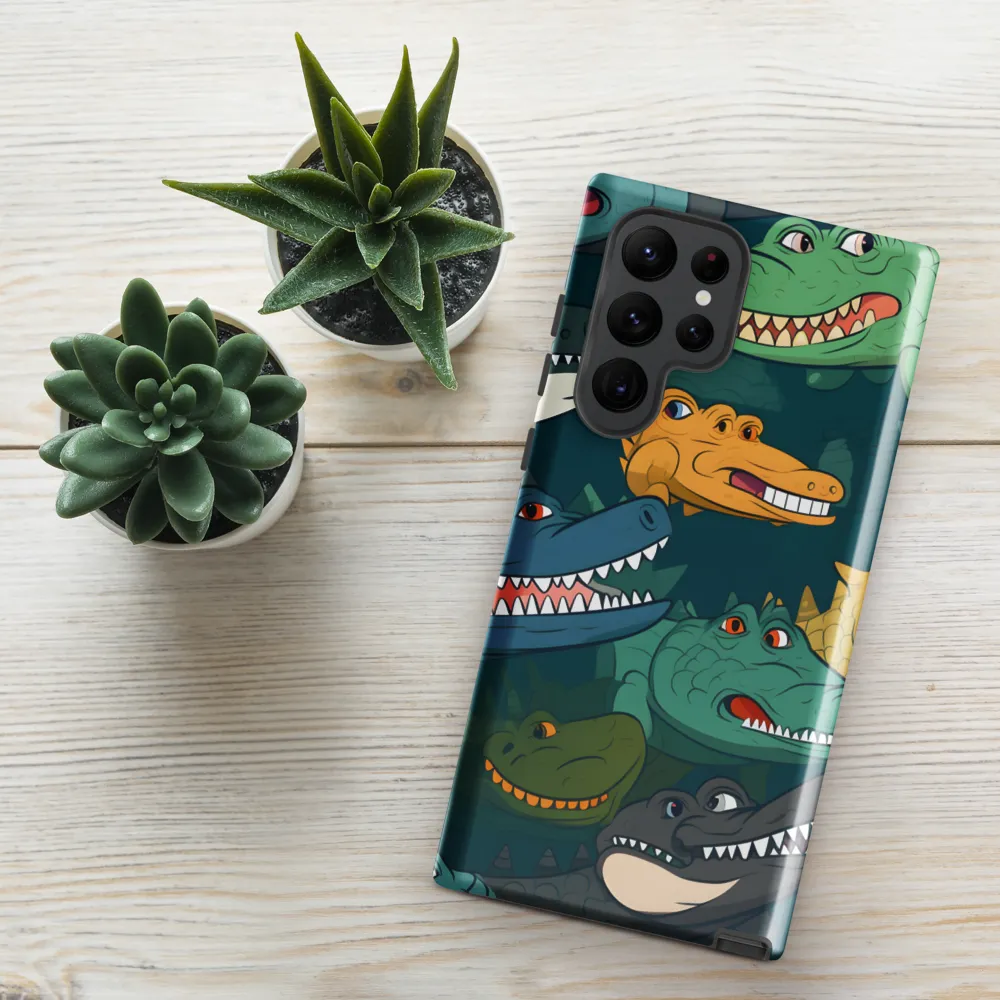 Cheerful Crocodilian Parade