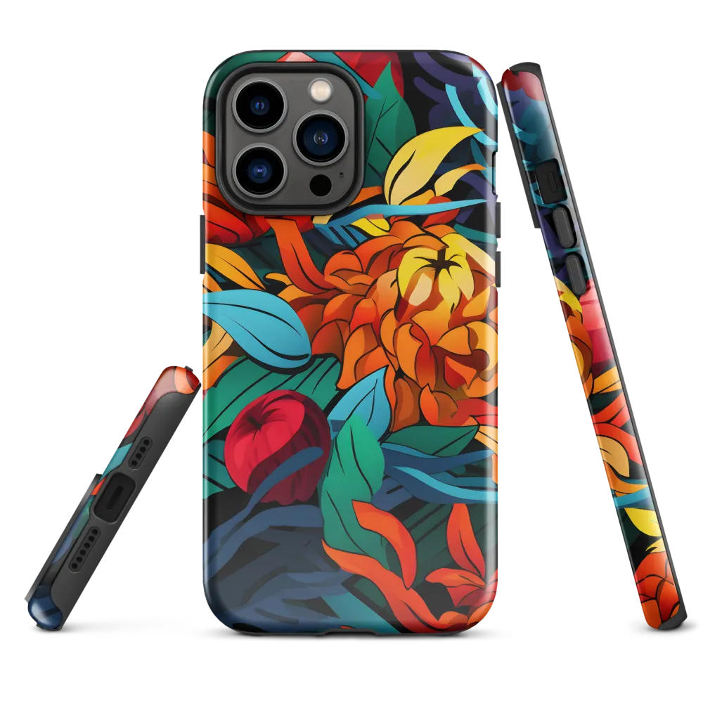 Tropical Harmony | Phone Case |  13 Pro Max | Tough Case | Glossy