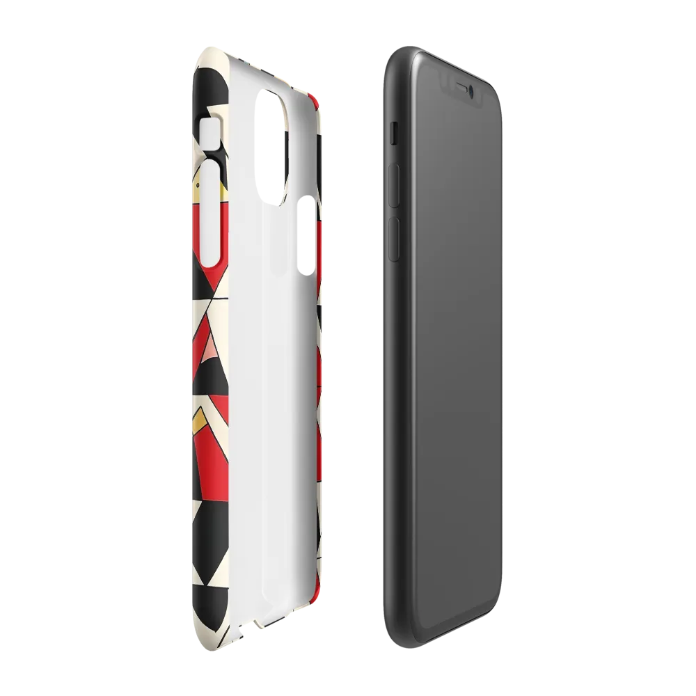 Dynamic Geometric Harmony | Phone Case |  11 | Snap Case | Glossy