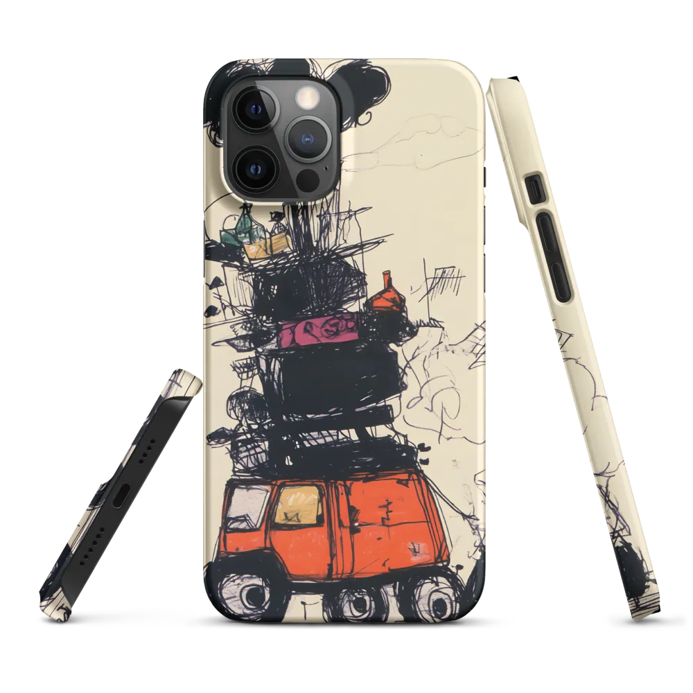 The Whimsical Hauler | Phone Case |  12 Pro Max | Snap Case | Matte