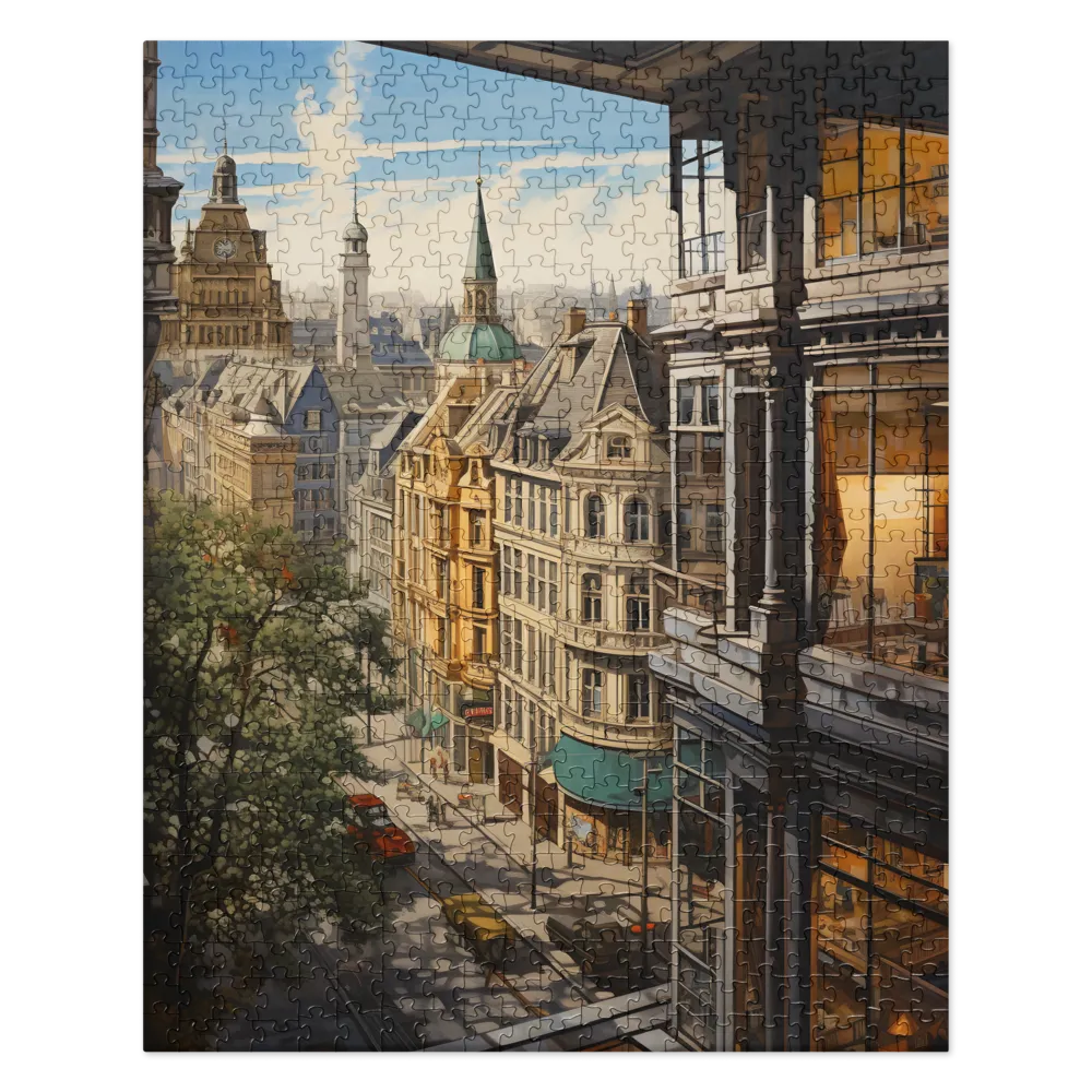 Urban Harmony: A View from Within | Jigsaw Puzzle | 520 pieces