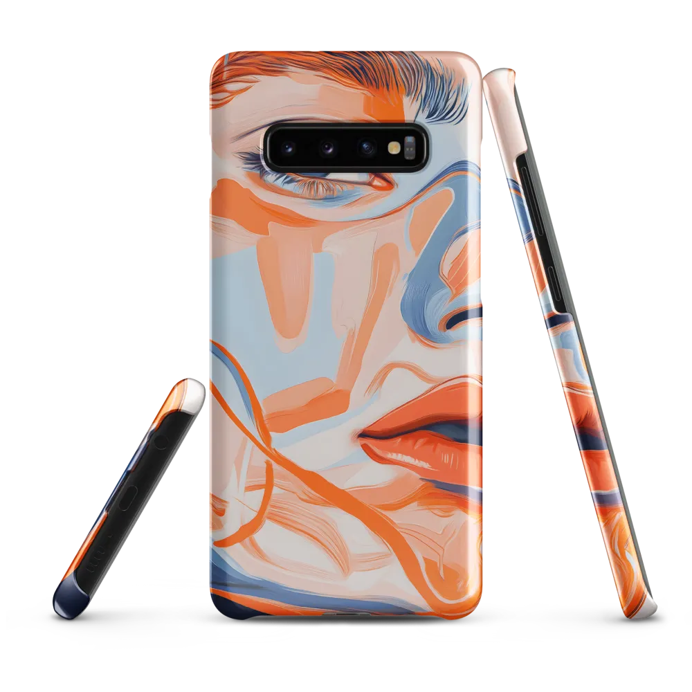 Echoes of Color: A Contemporary Portrait | Phone Case |  S10 Plus | Snap Case | Glossy