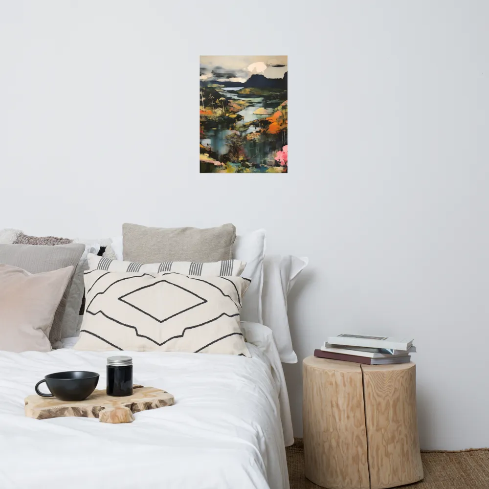 Harmony of Nature: An Abstract Journey | Poster | 18″×24″