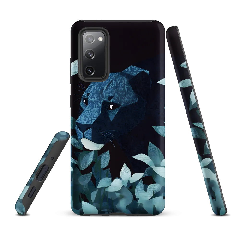 Lurking Blue: The Panther's Gaze