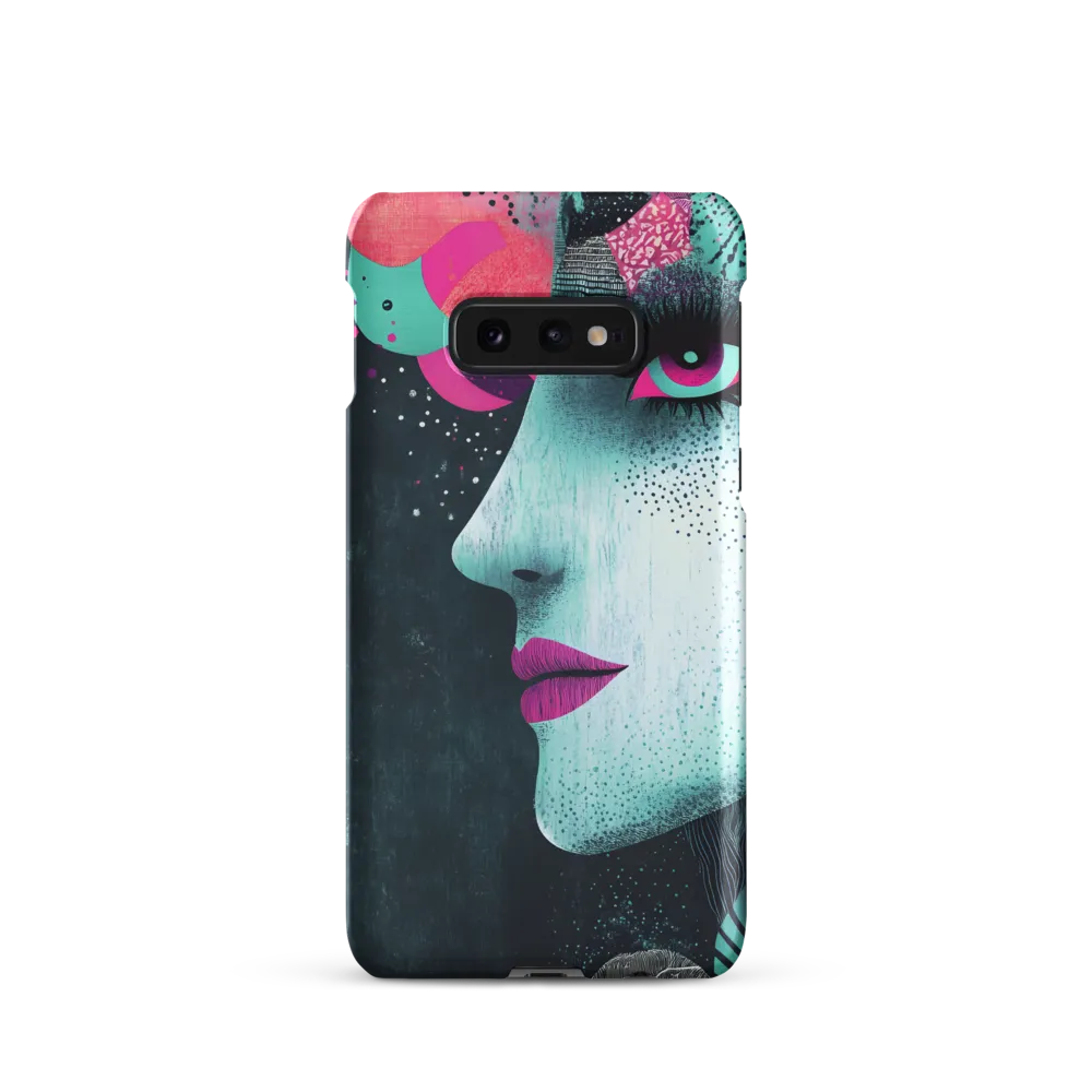 Mystical Beauty in Blue and Pink | Phone Case |  S10e | Snap Case | Matte