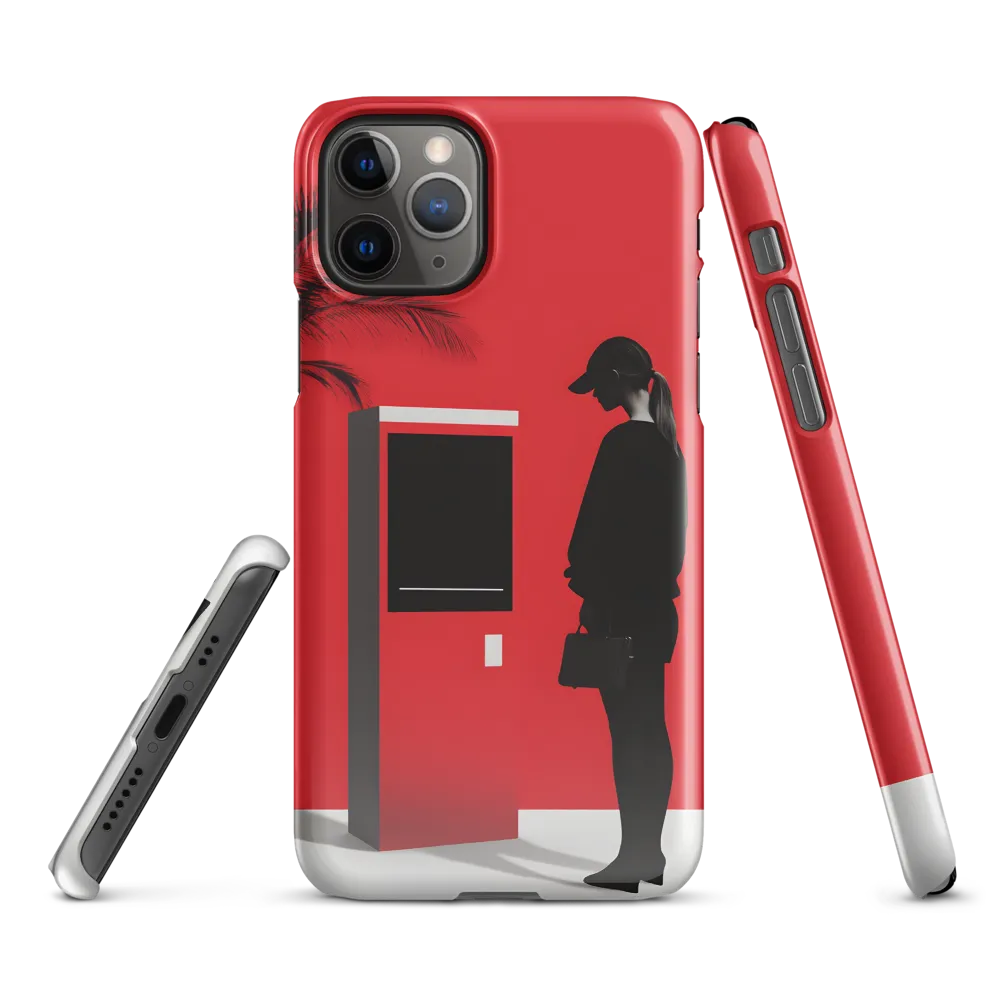 Contemplation in Red | Phone Case |  11 Pro | Snap Case | Glossy