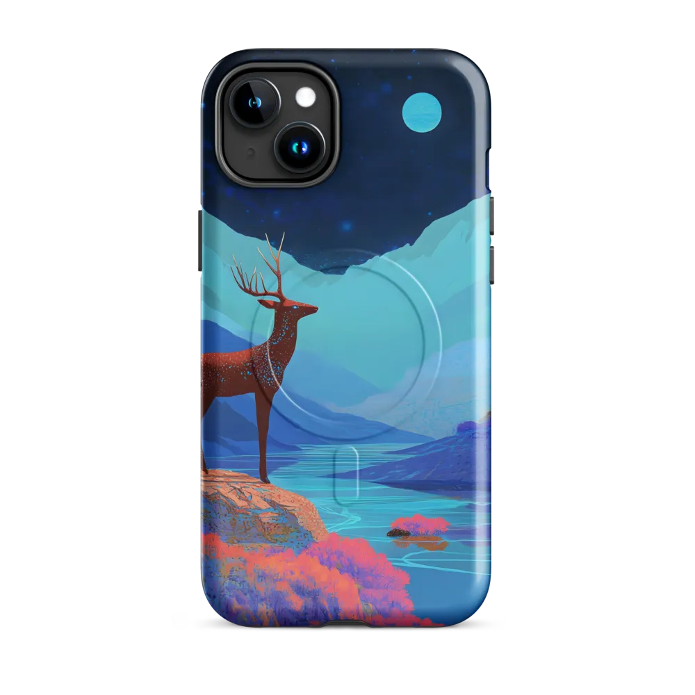 Cosmic Serenity: The Starlit Stag