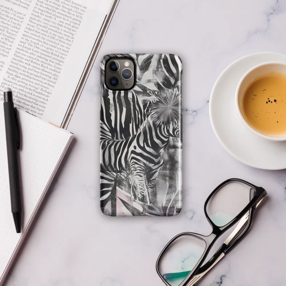 Zebra in the Jungle of Illusions | Phone Case |  11 Pro Max | Snap Case | Glossy