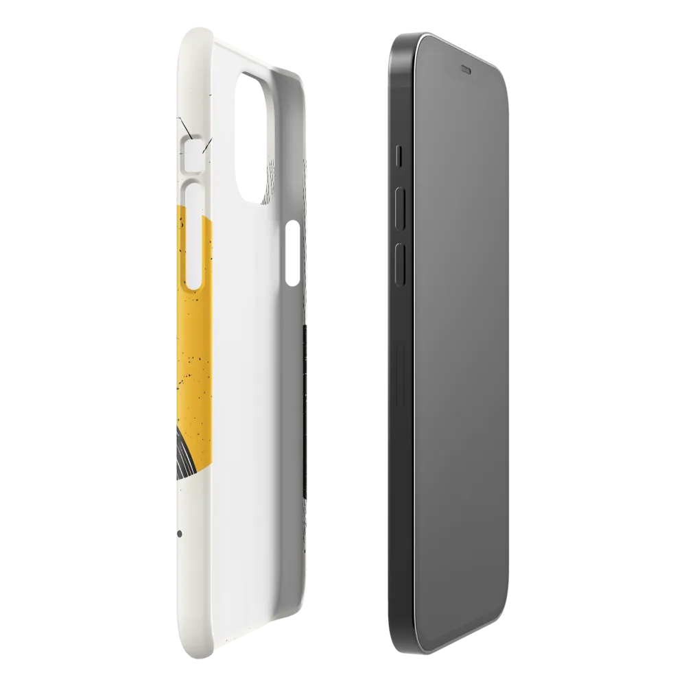Dynamic Harmony in Black and Yellow
