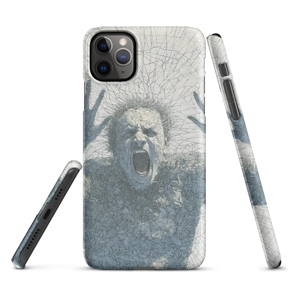 Breaking Free: An Expression of Anguish | Phone Case |  11 Pro Max | Snap Case | Matte