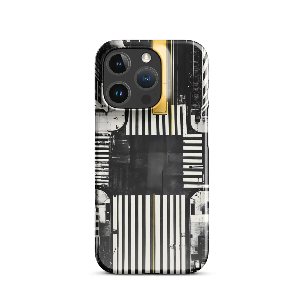 Urban Symphony: Aerial Intersection | Phone Case |  16 Pro | Snap Case | Glossy