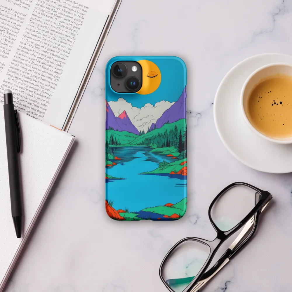 Whimsical Serenity in Vibrant Colors