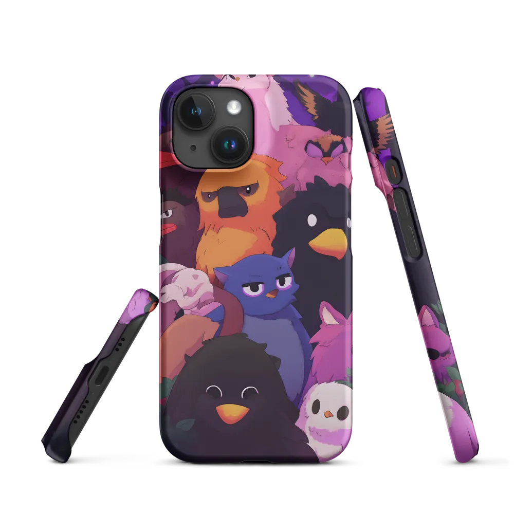 Whimsical Avian Gathering