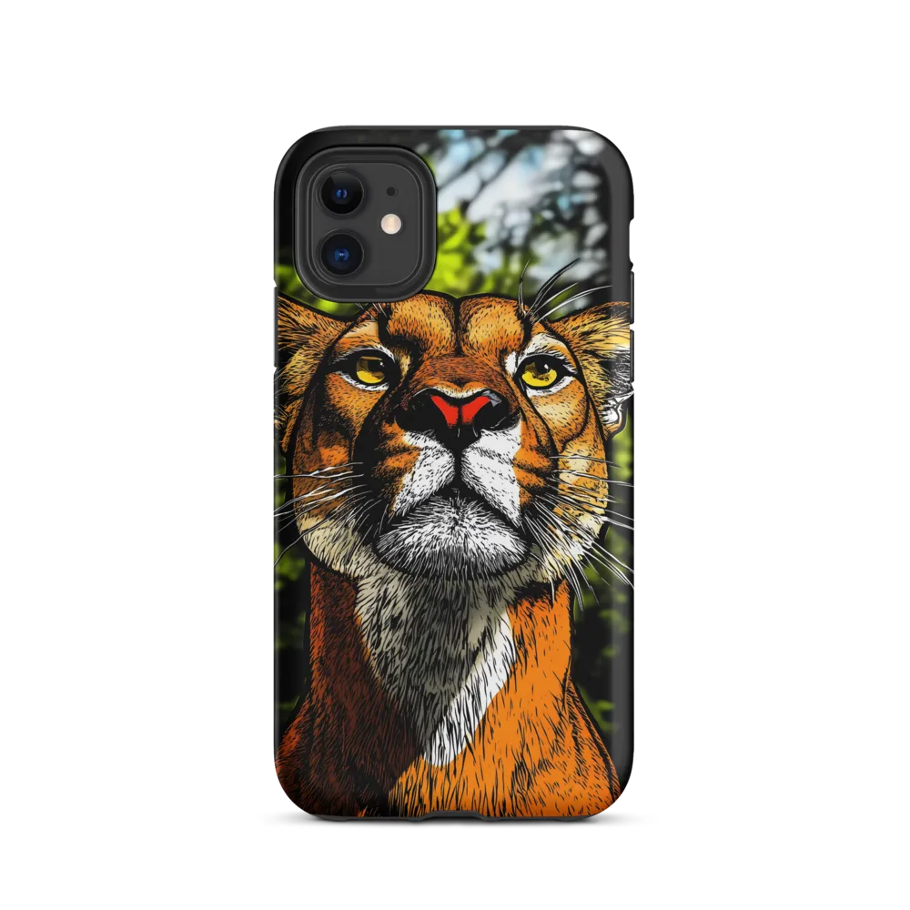 Regal Gaze: The Lioness in Focus