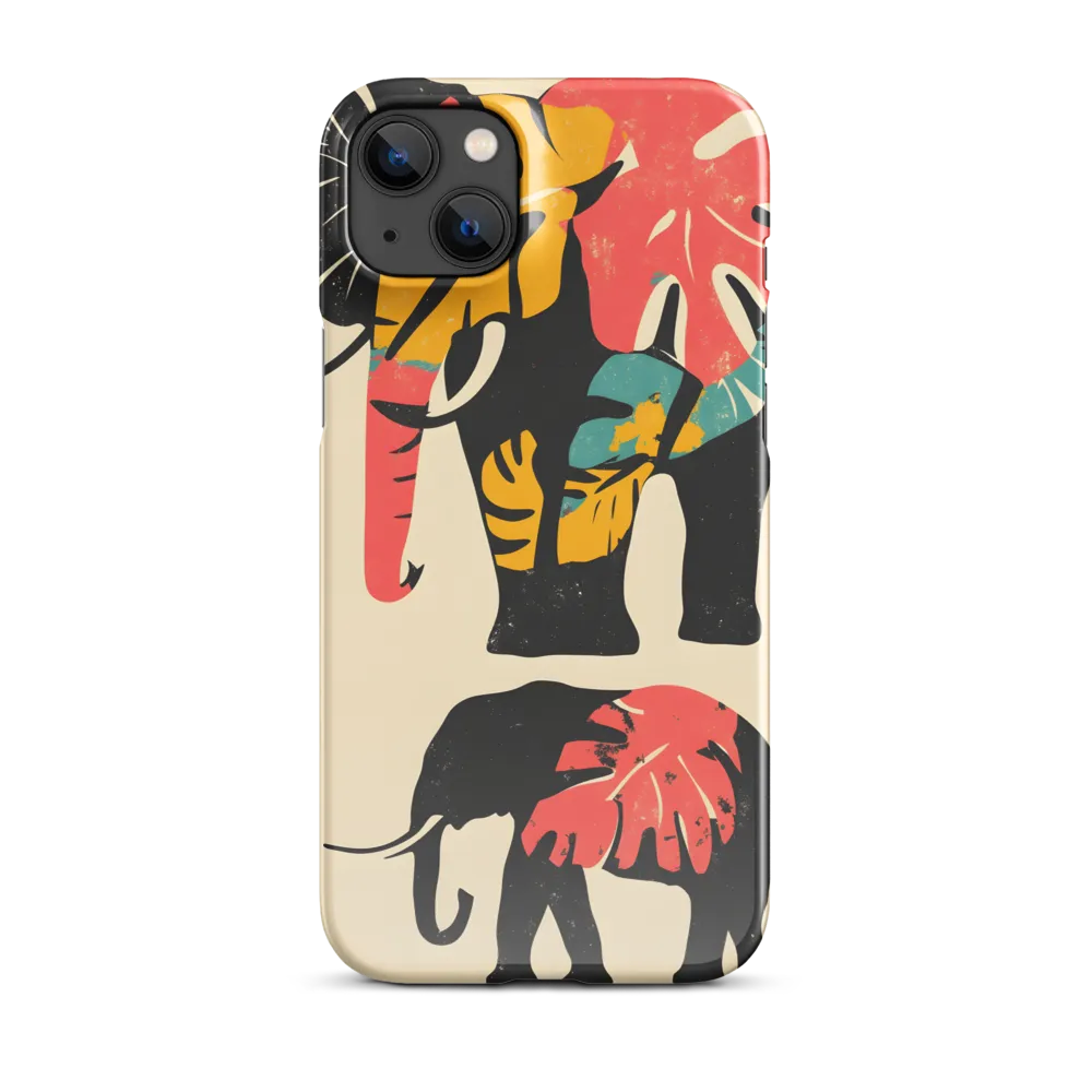Tropical Elegance: The Elephant's Dance