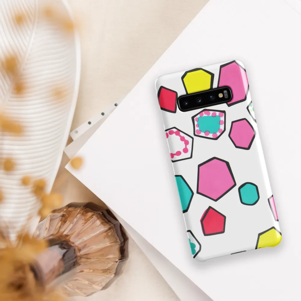 Playful Geometry | Phone Case |  S10 Plus | Snap Case | Glossy