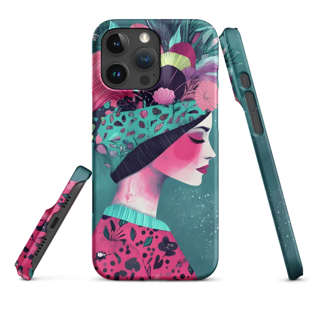Whimsical Floral Portrait