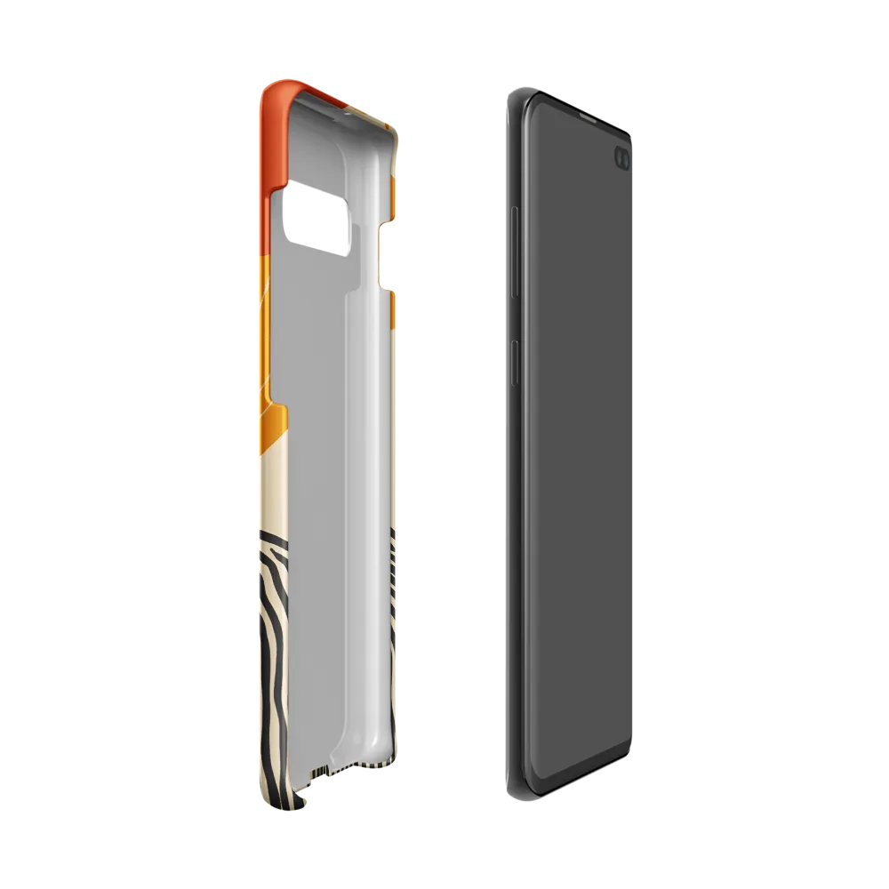 Astronaut in Cosmic Thoughts | Phone Case |  S10 | Snap Case | Matte