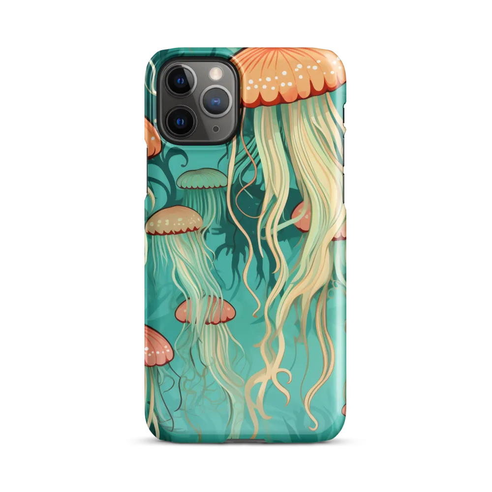 Ethereal Dance of Jellyfish | Phone Case |  11 Pro | Snap Case | Glossy