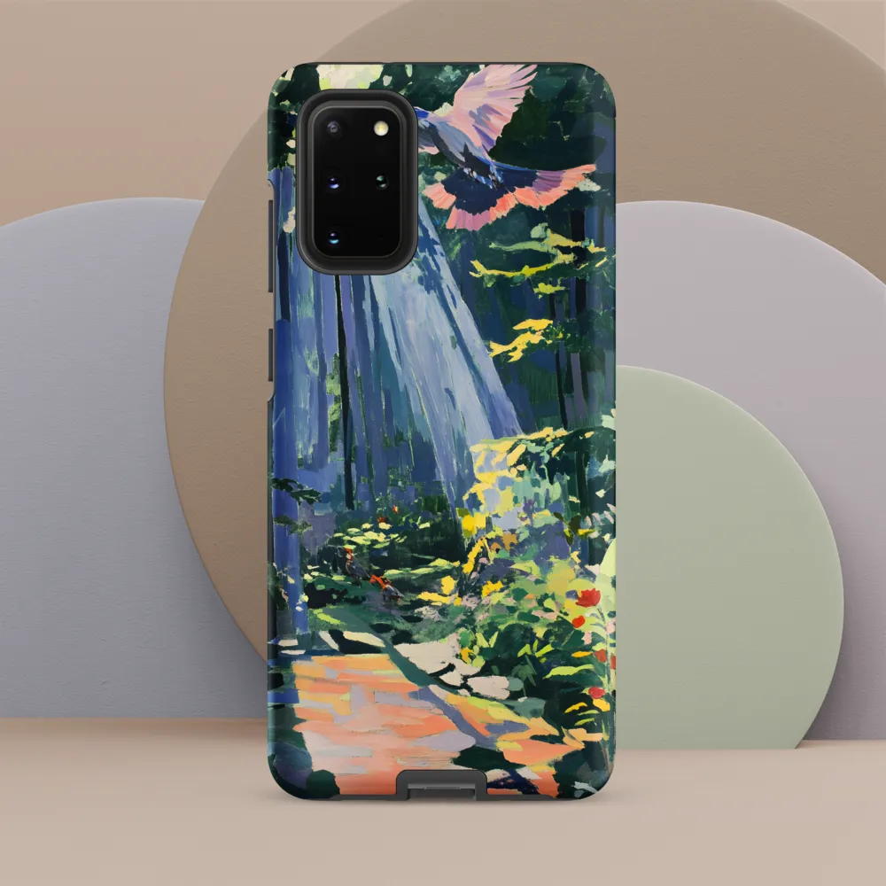 Flight of Light: A Serene Forest