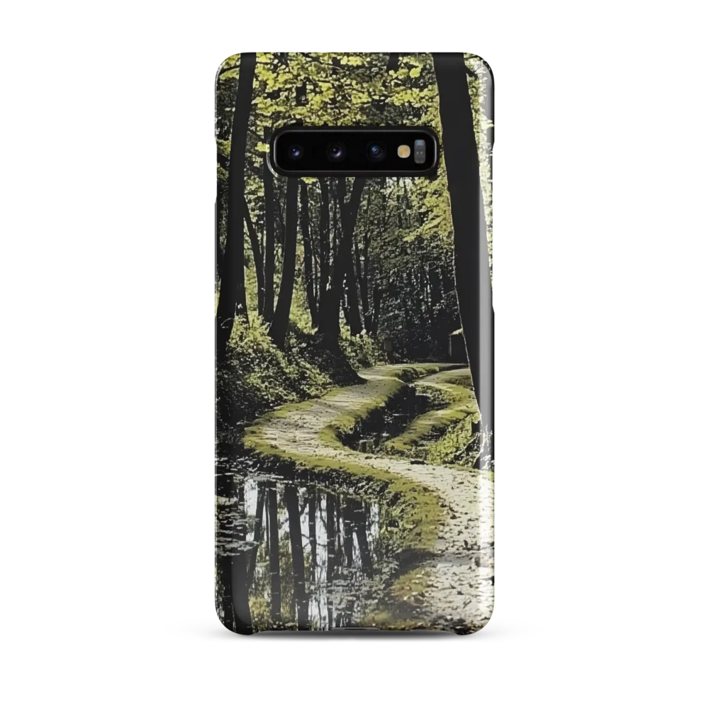 Whispers of the Forest Path | Phone Case |  S10 Plus | Snap Case | Glossy