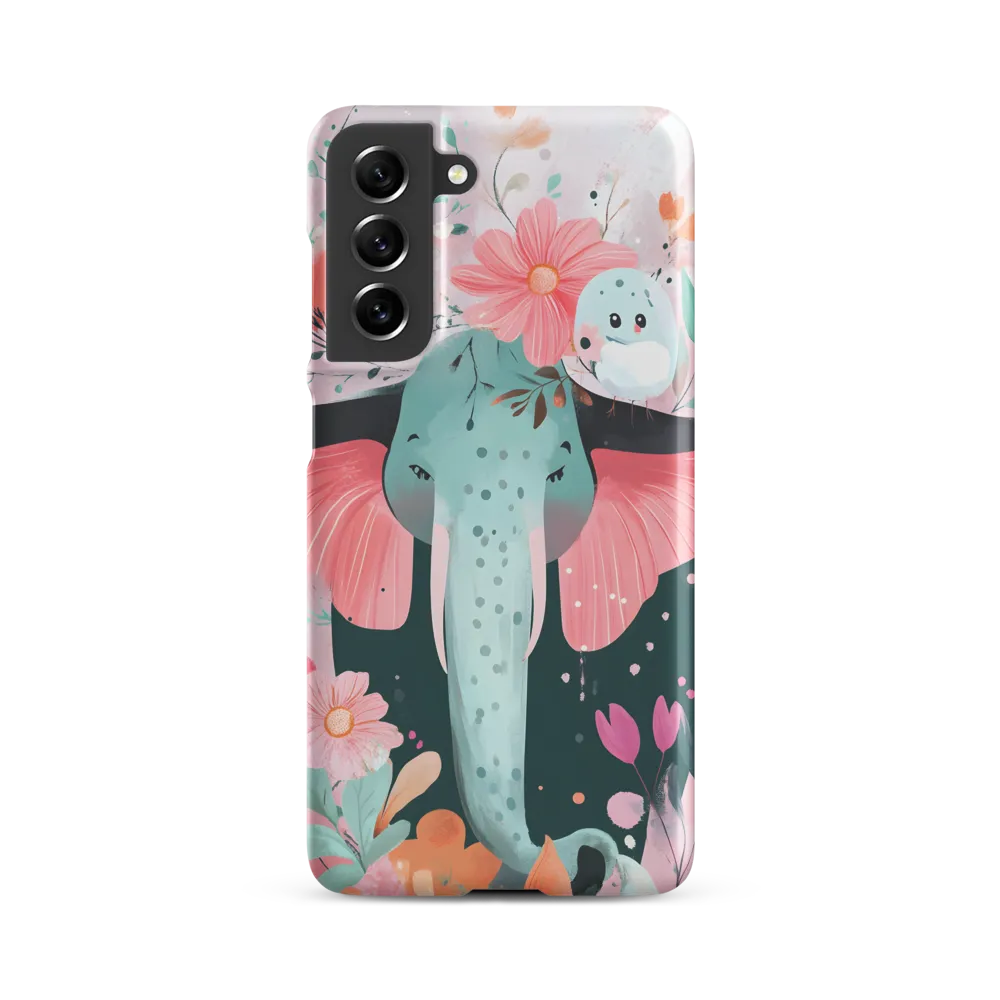 Whimsical Elephant in Bloom