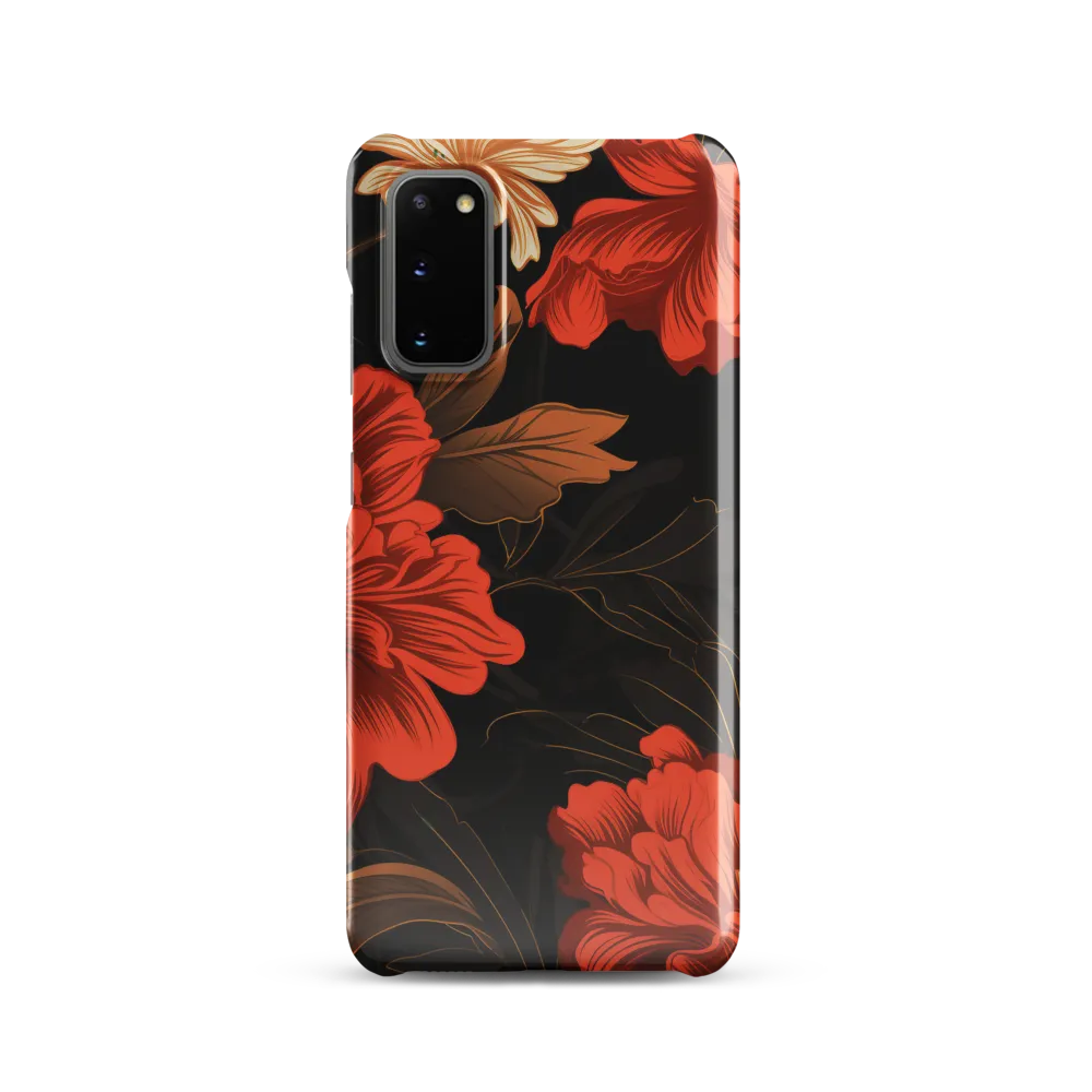 Elegance in Bloom | Phone Case |  S20 | Snap Case | Glossy