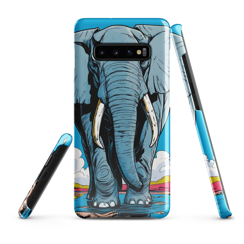 Majestic Presence: The Elephant | Phone Case |  S10 Plus | Snap Case | Glossy