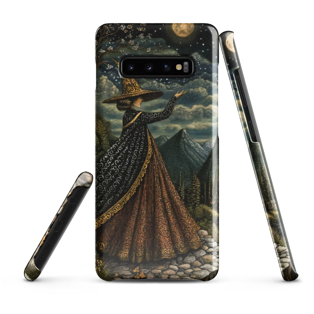 Embrace of the Celestial Witch | Phone Case |  S10 Plus | Snap Case | Glossy